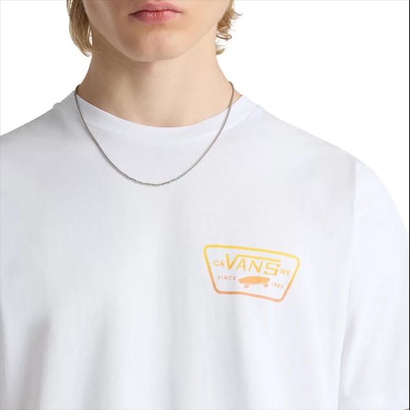 Vans  - Witte Full Patch Back T-shirt