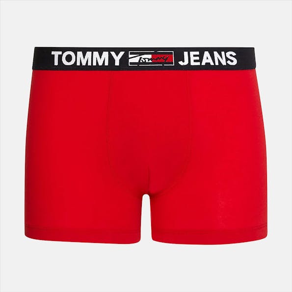 Tommy Hilfiger Underwear - Rood-donkerblauwe Trunk boxershort