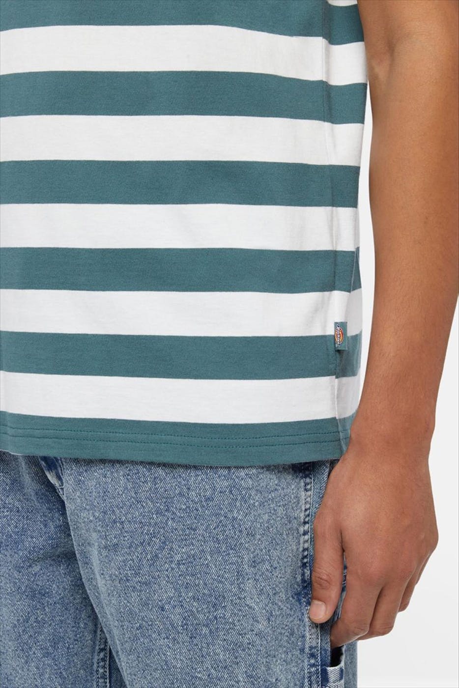 Dickies - Petrol-Ecru Rivergrove T-shirt
