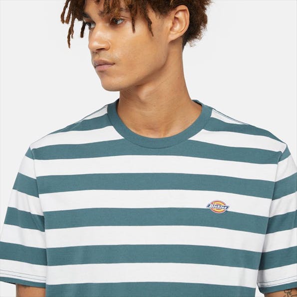 Dickies - Petrol-Ecru Rivergrove T-shirt
