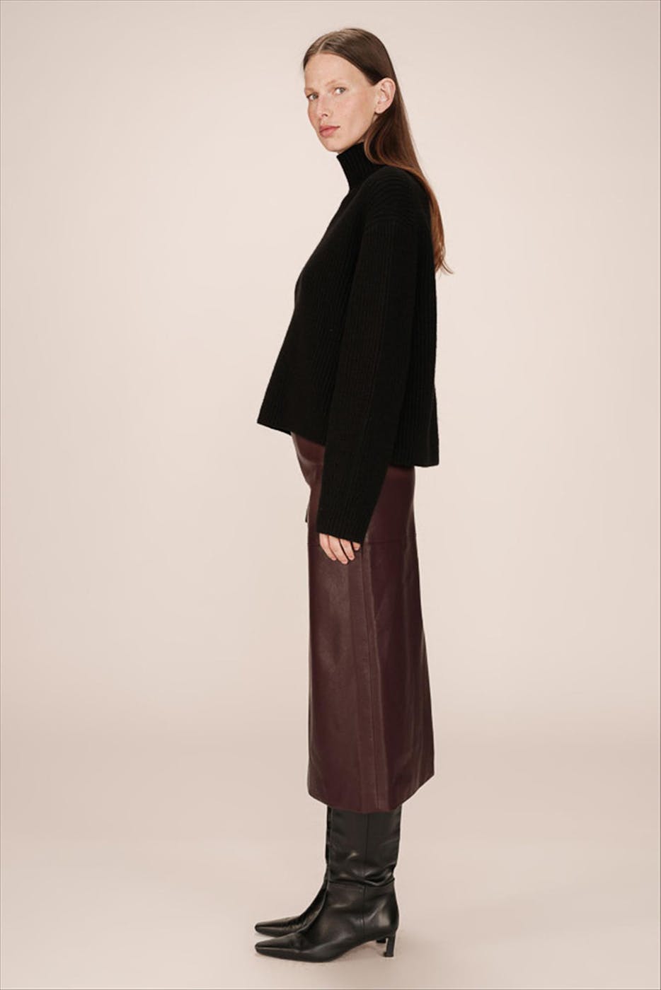 Grace & Mila - Burgundy Sirene rok