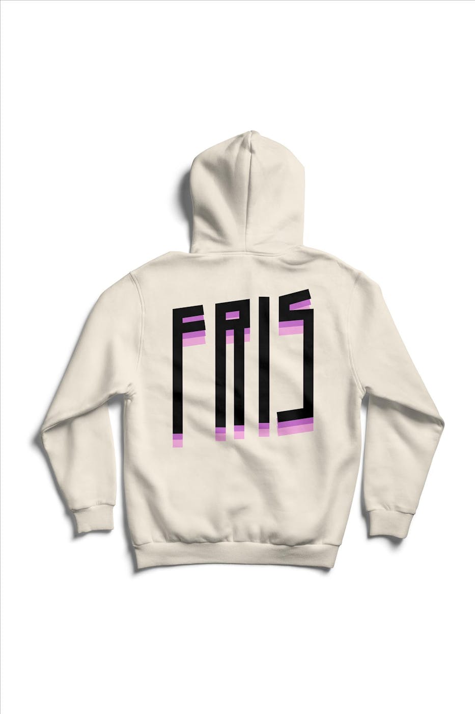 Brooklyn - Ecru Fris hoodie