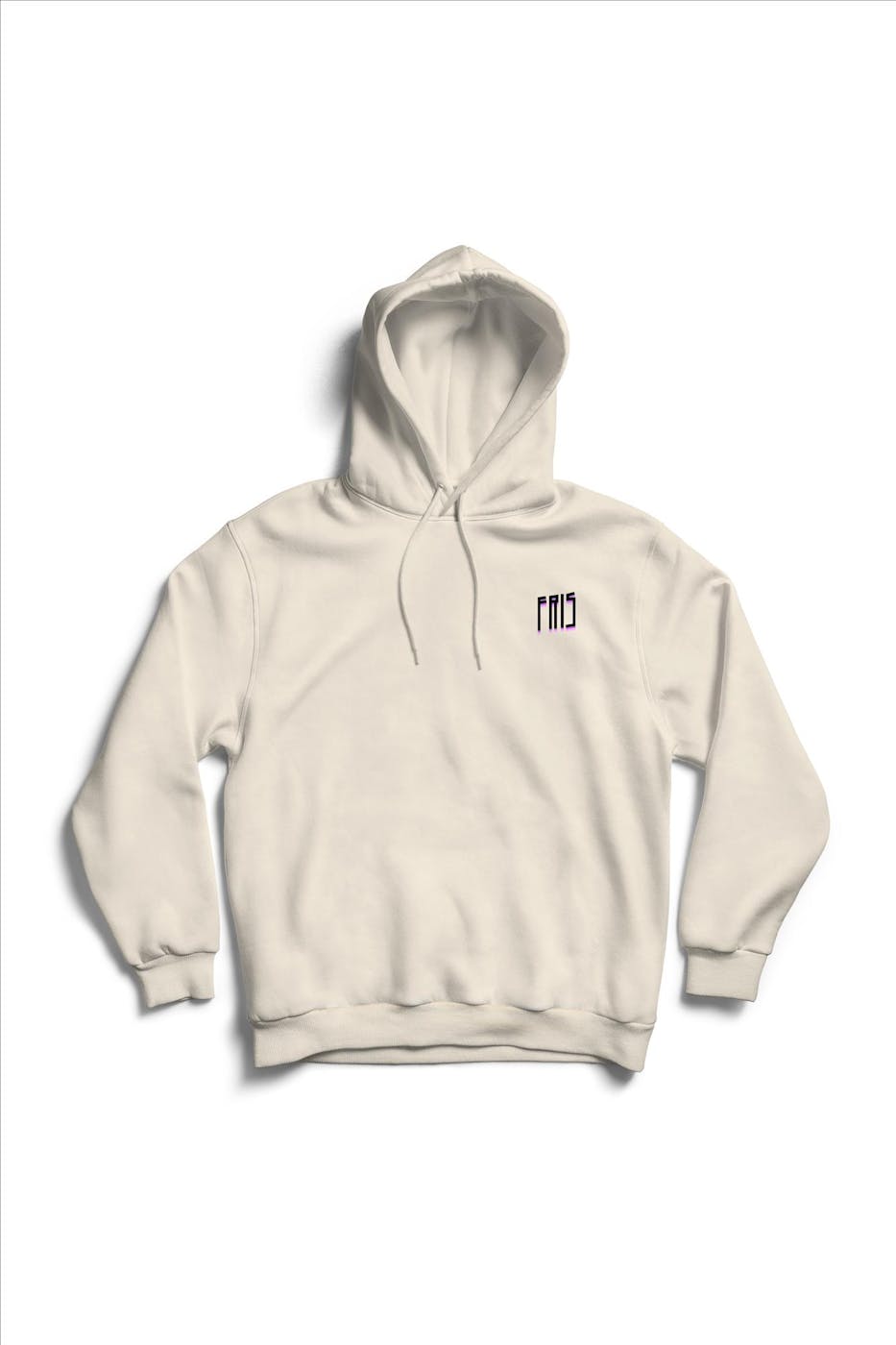 Brooklyn - Ecru Fris hoodie