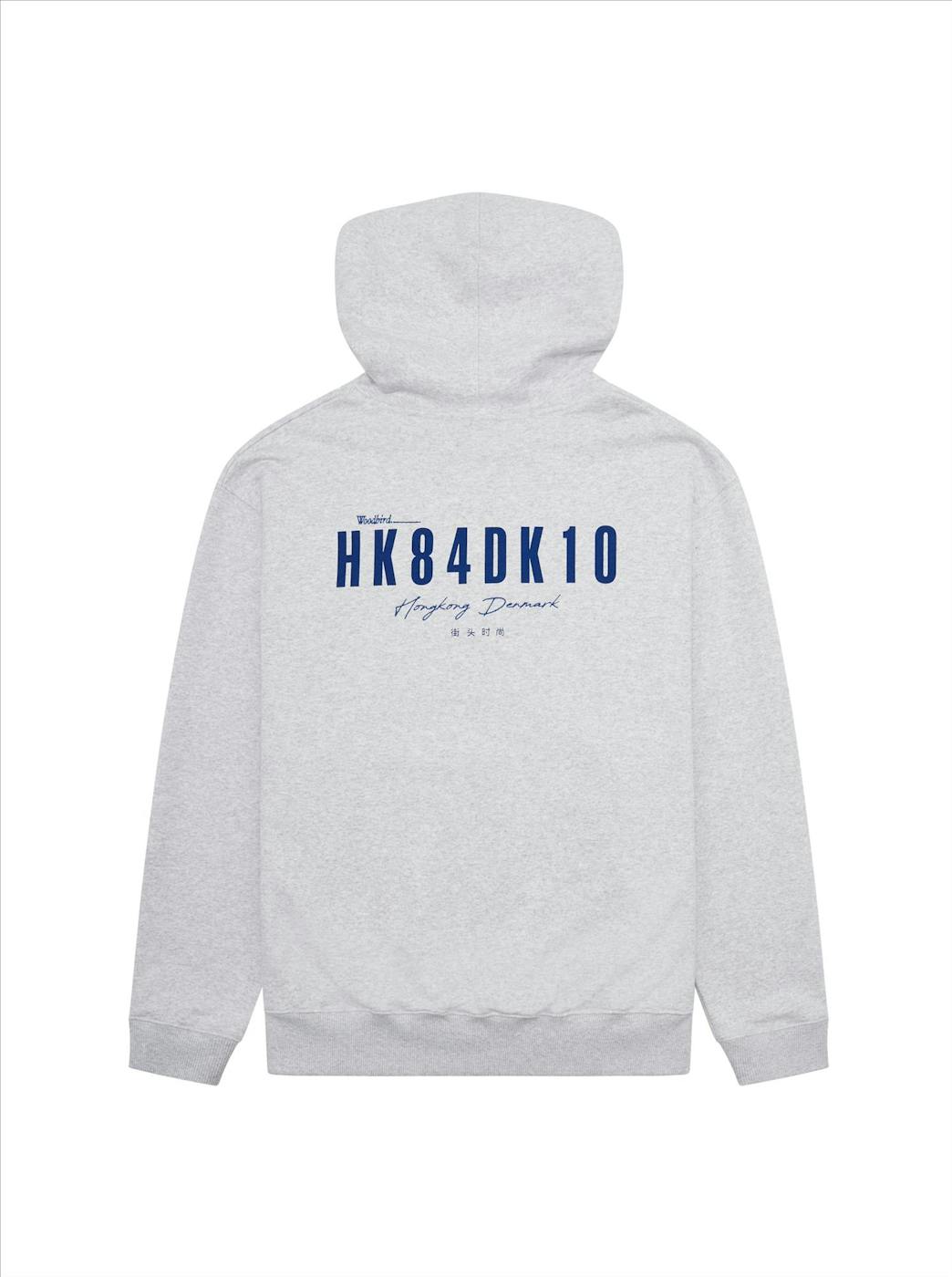 WOODBIRD - Grijze Pacs hoodie