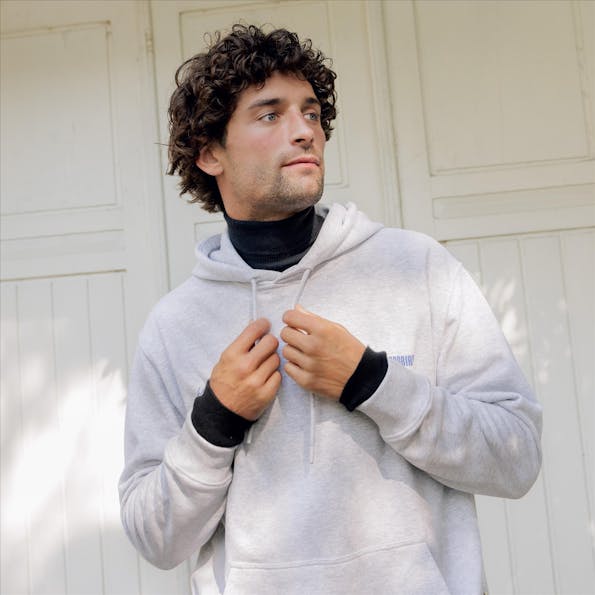 WOODBIRD - Grijze Pacs hoodie