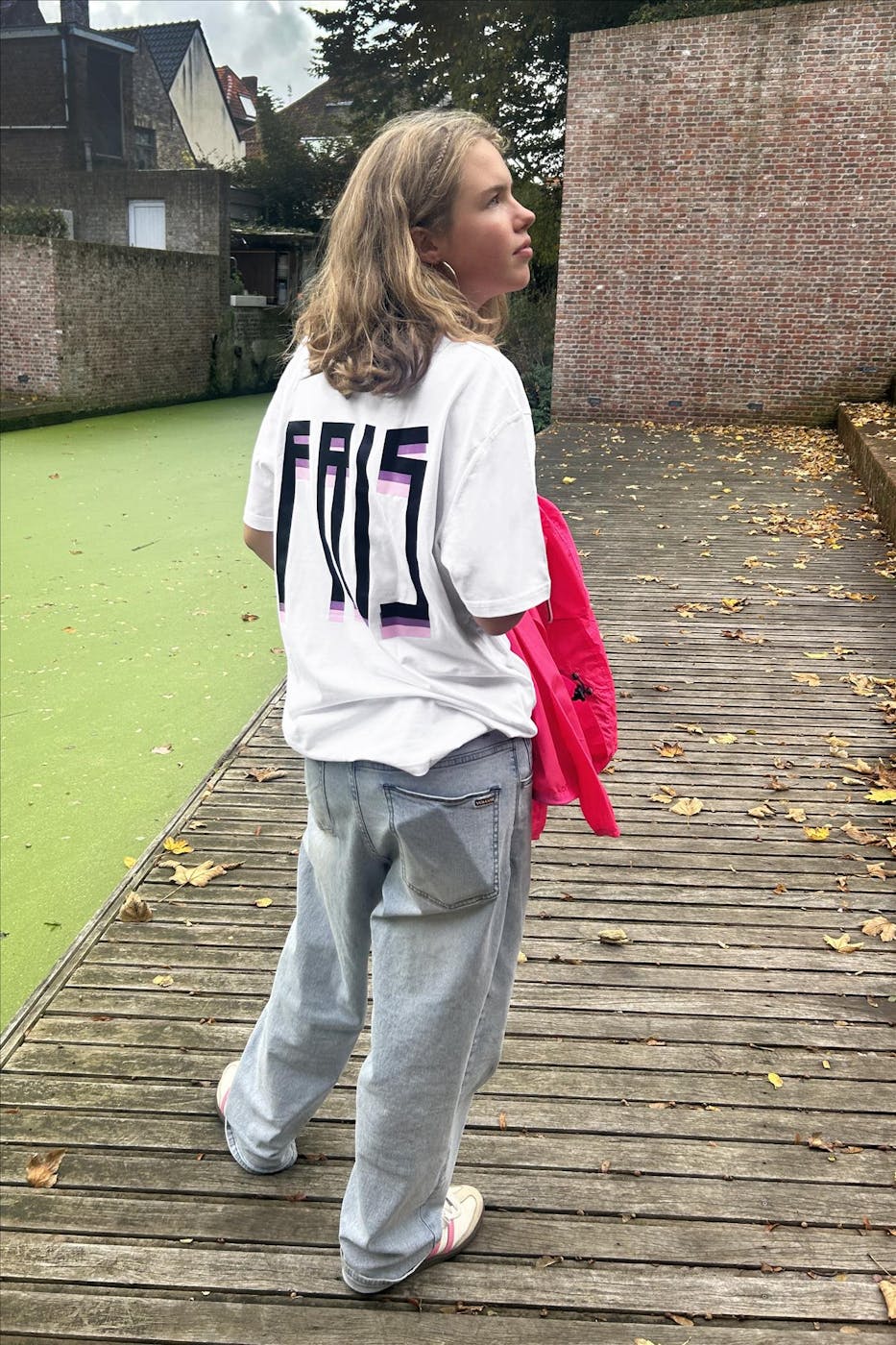 Brooklyn - Witte Fris T-shirt
