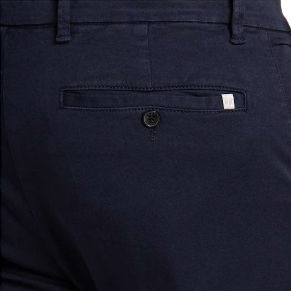 Minimum - Donkerblauwe Darvis slim fit chino