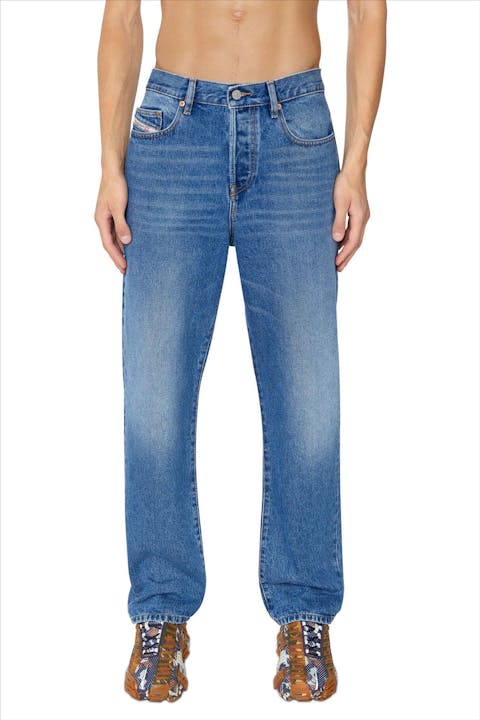 Diesel - Blauwe D-Viker Straight jeans