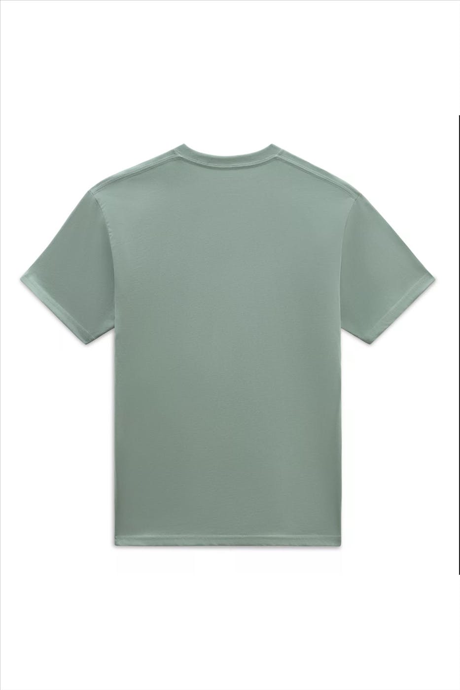 Vans  - Lichtgroene Left Chest Logo T-shirt