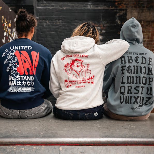 Vans - Blauwe Style 001 hoodie