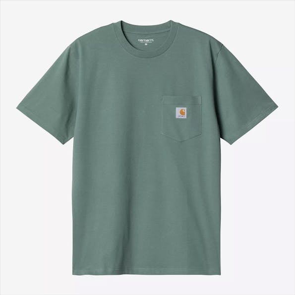 Carhartt WIP - Petrolgroene Pocket T-shirt