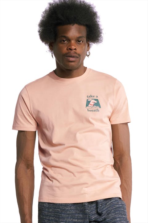 OLOW - Roze Take A Breathe T-shirt