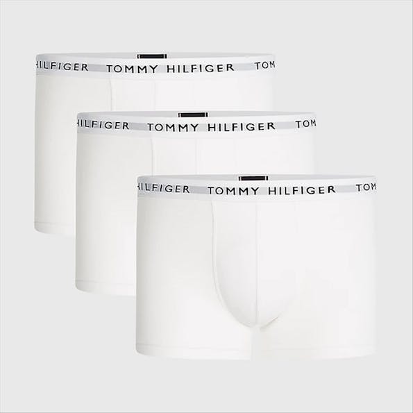Tommy Hilfiger Underwear - Witte 3-pack Trunk boxershorts