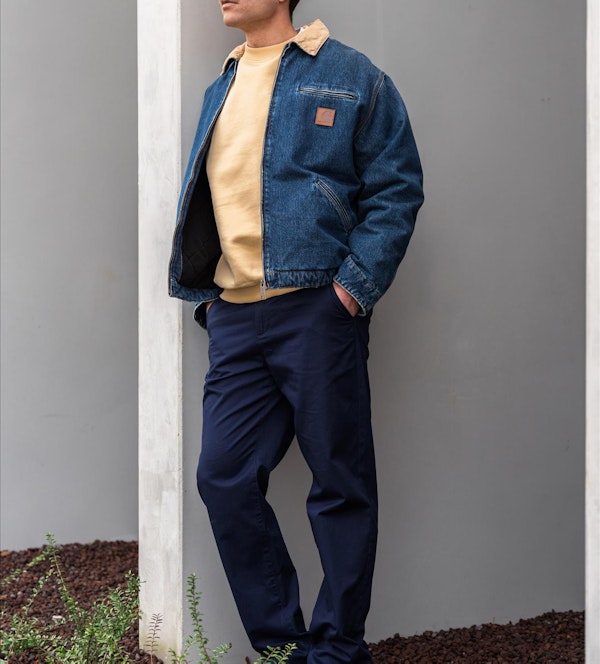 Scotch & Soda - Donkerblauwe Clarke Straight chino