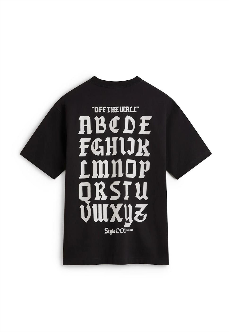 Vans - Zwarte Style 001 T-shirt