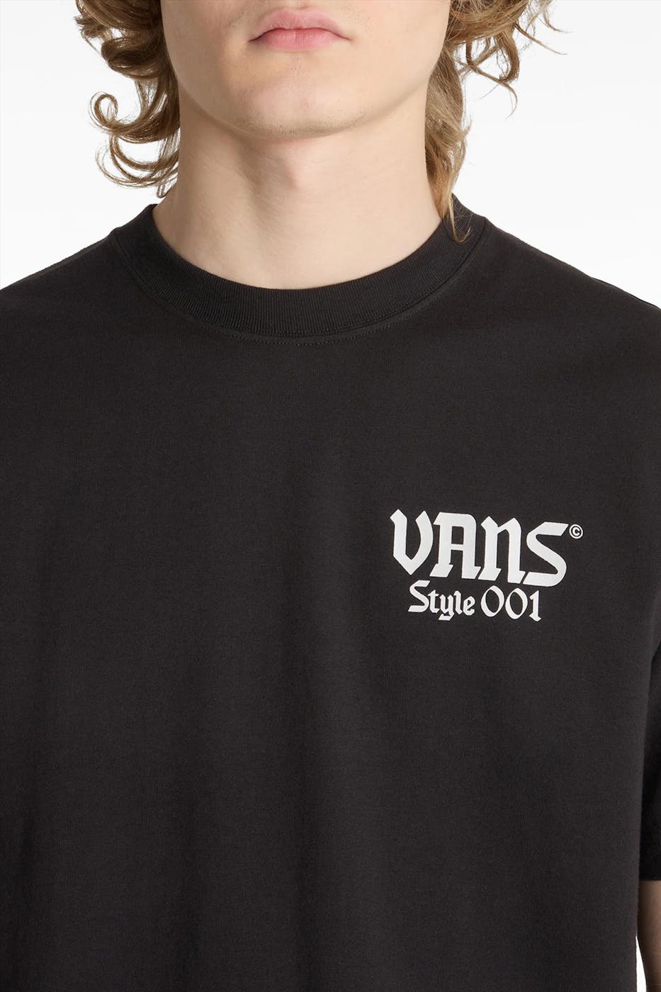 Vans - Zwarte Style 001 T-shirt