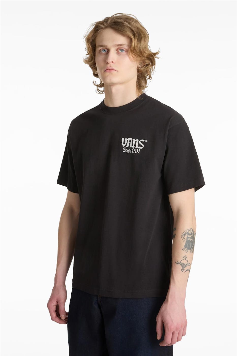 Vans - Zwarte Style 001 T-shirt
