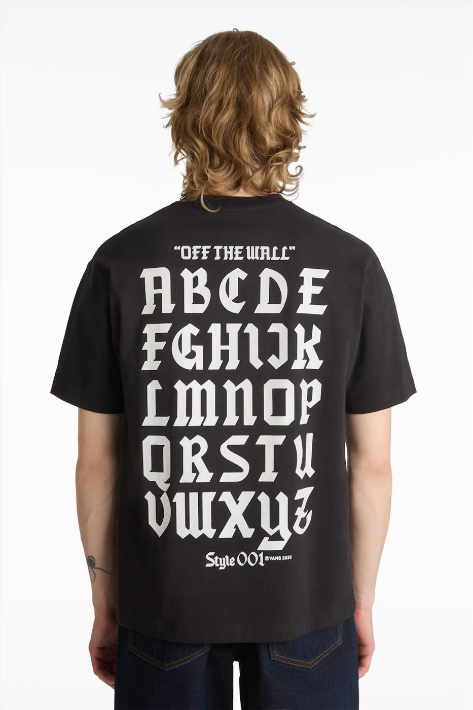 Vans - Zwarte Style 001 T-shirt