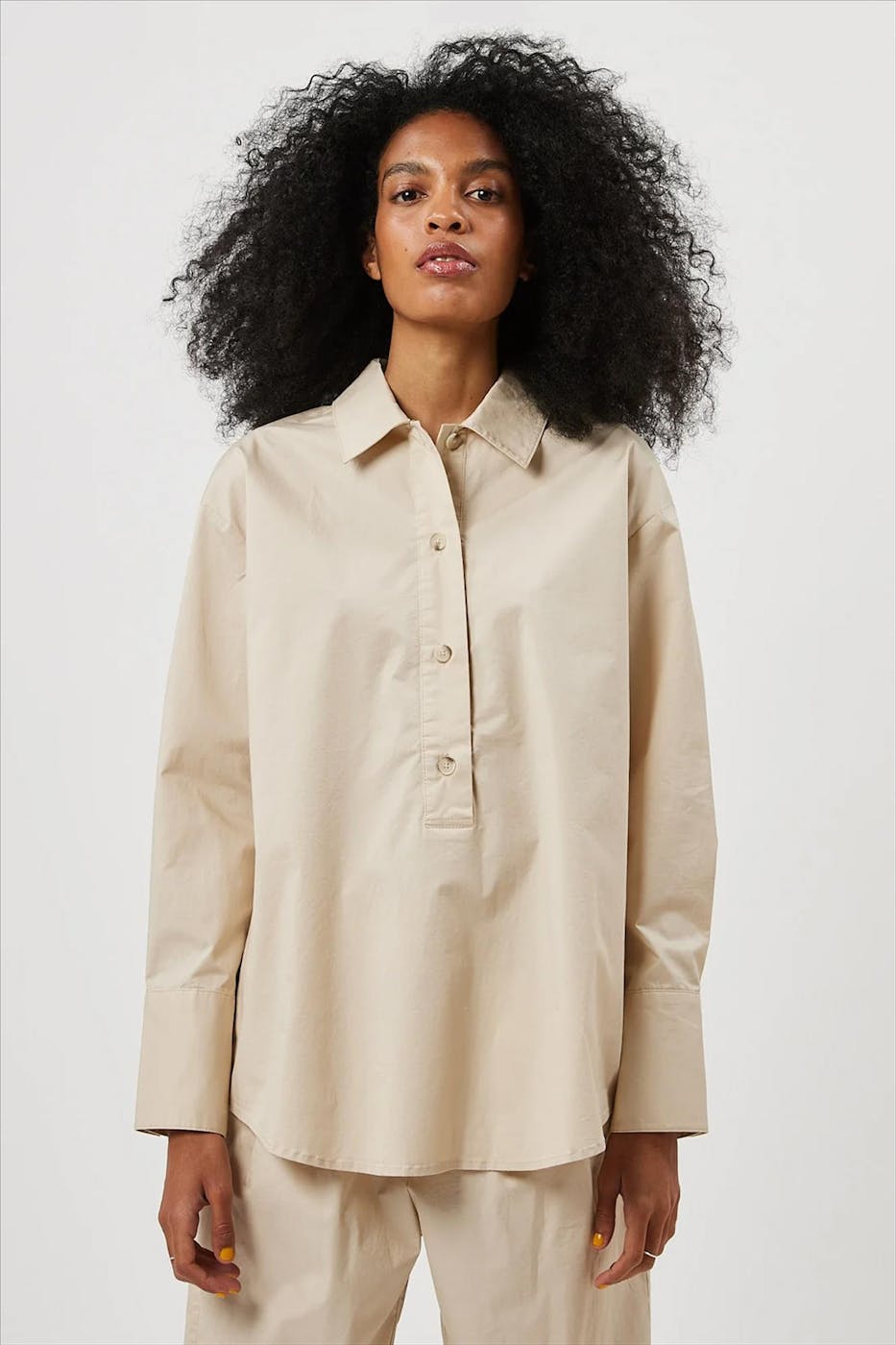 Minimum - Beige Scopine blouse