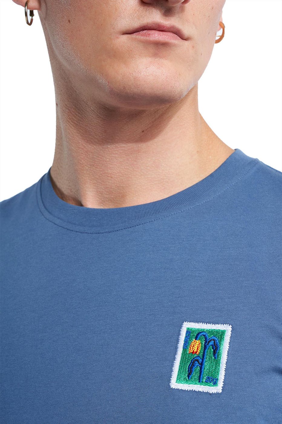 OLOW - Blauwe Tulip T-shirt