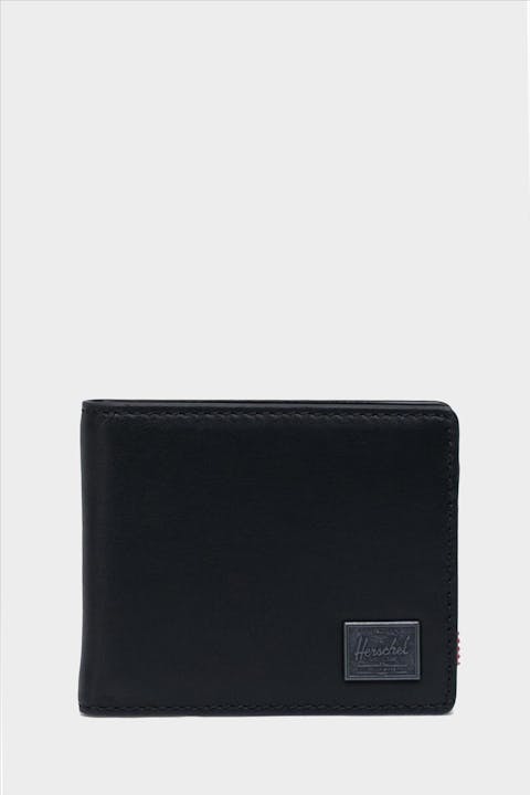 Herschel - Zwarte Hank Leather Wallet
