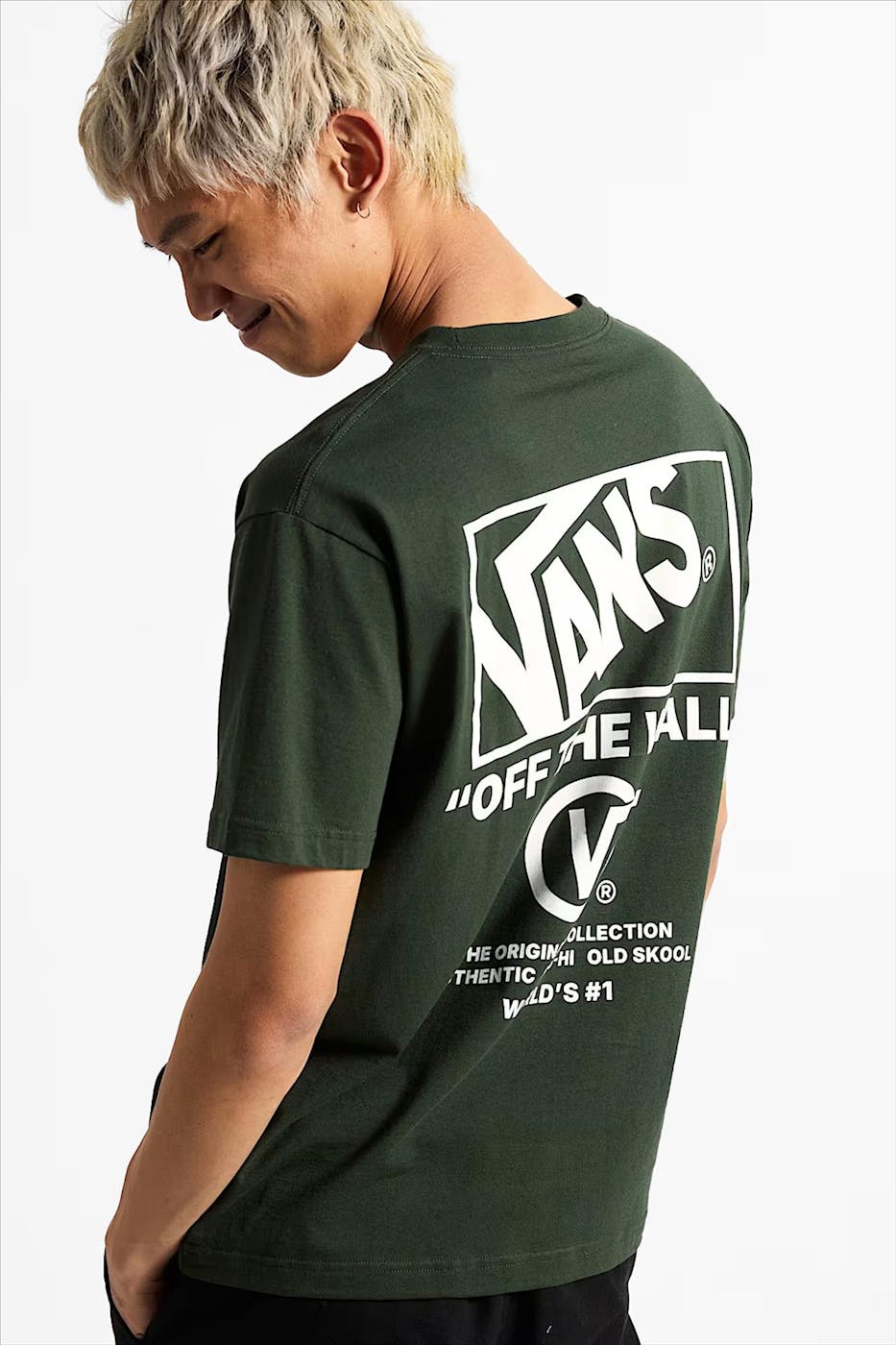 Vans - Donkergroene Stockpile T-shirt