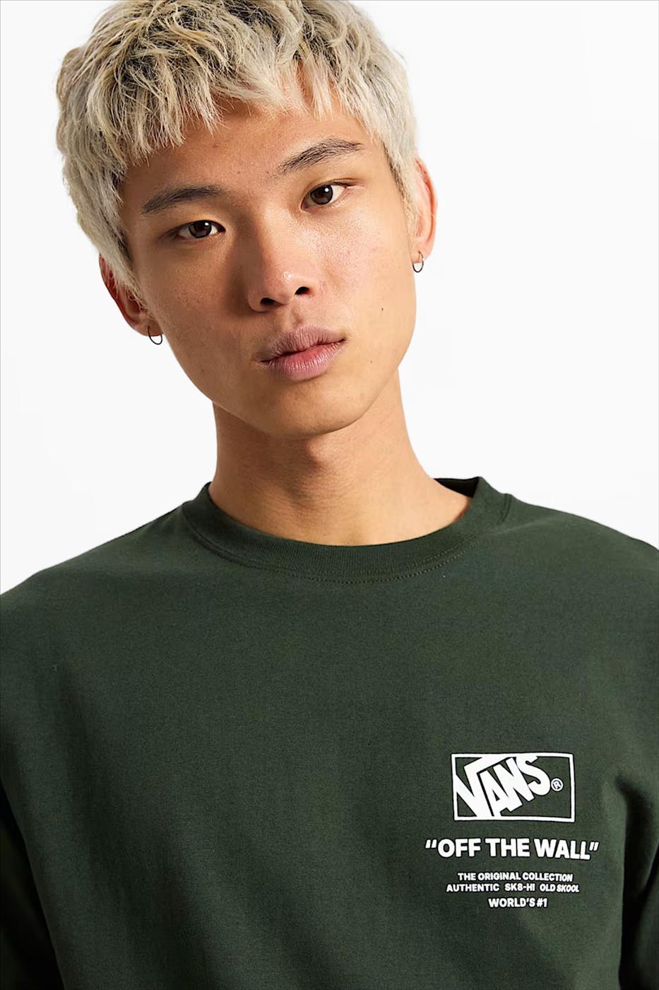 Vans - Donkergroene Stockpile T-shirt