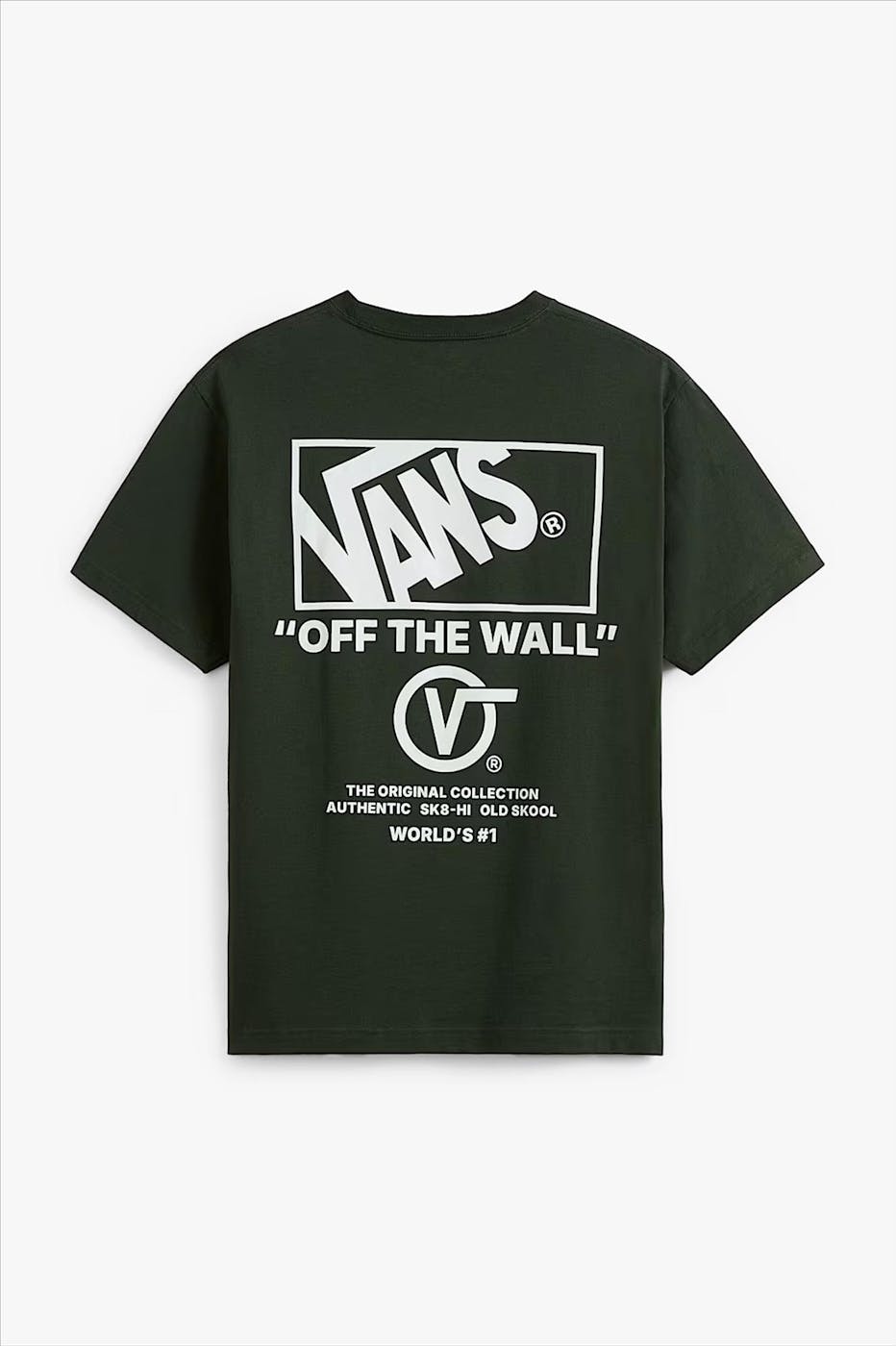 Vans - Donkergroene Stockpile T-shirt