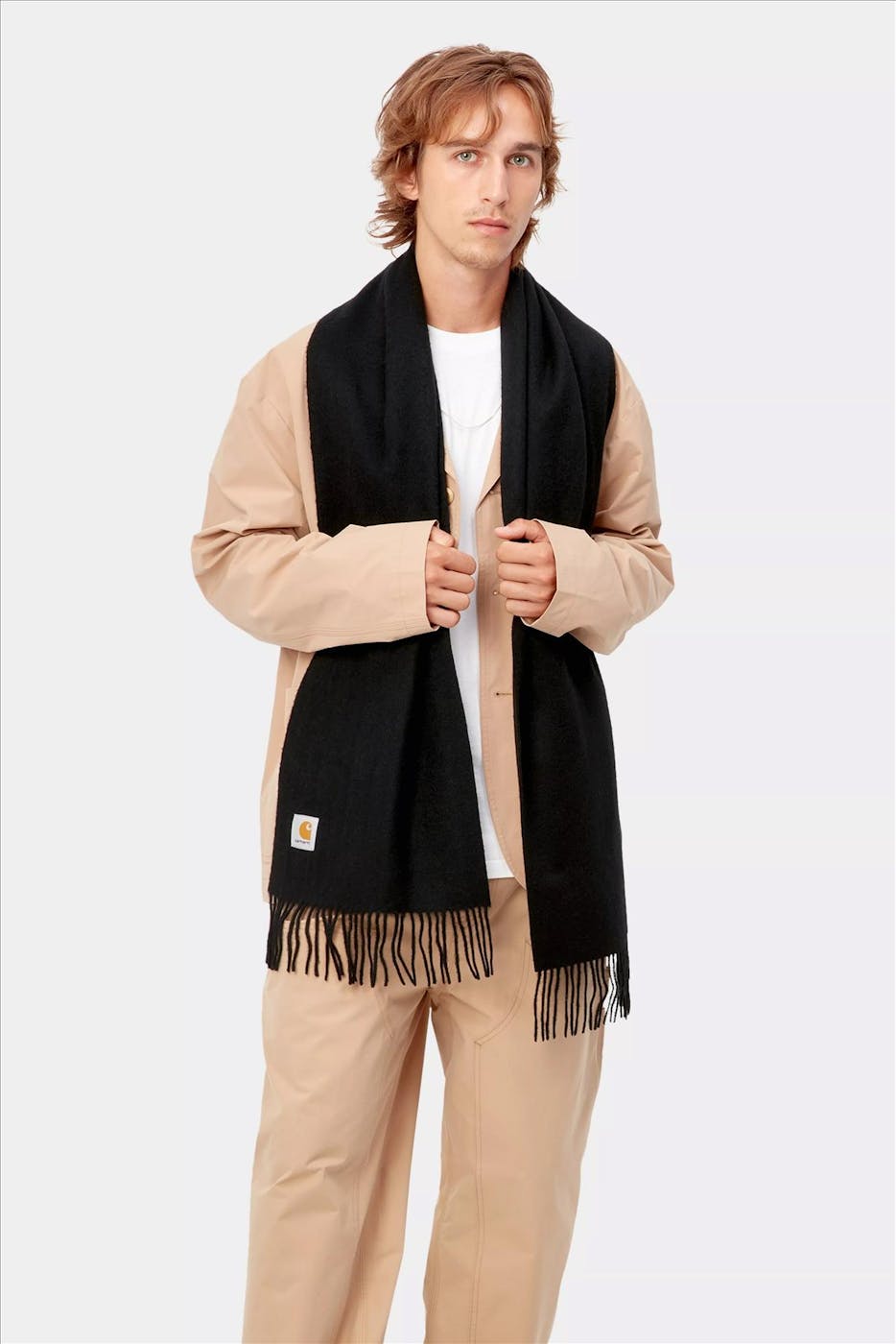 Carhartt WIP - Zwarte Clan sjaal