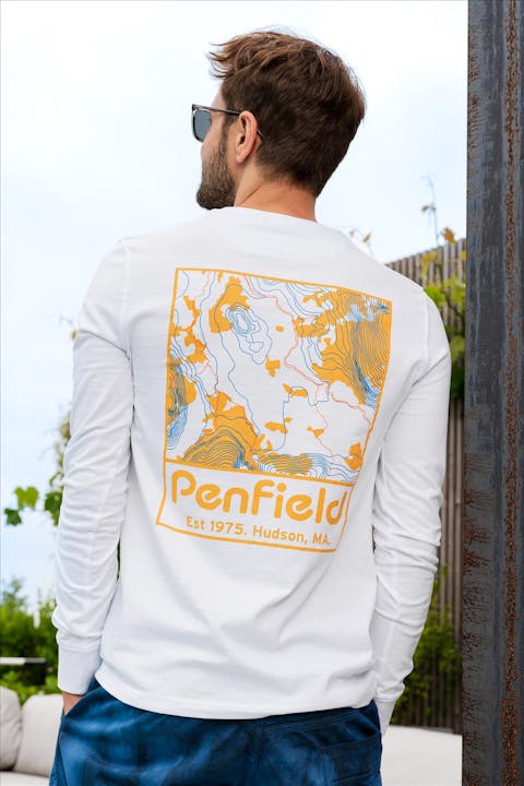 Penfield - Witte Meteo T-shirt