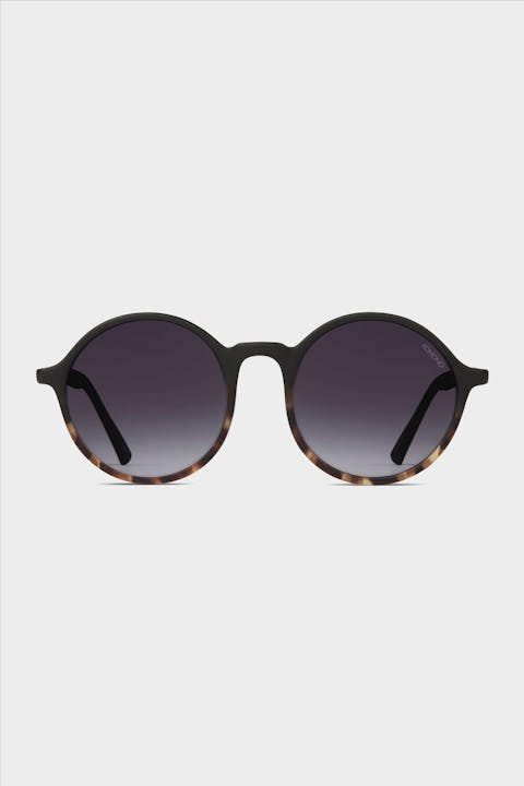 Komono - Zwarte matte Madison Tortoise zonnebril