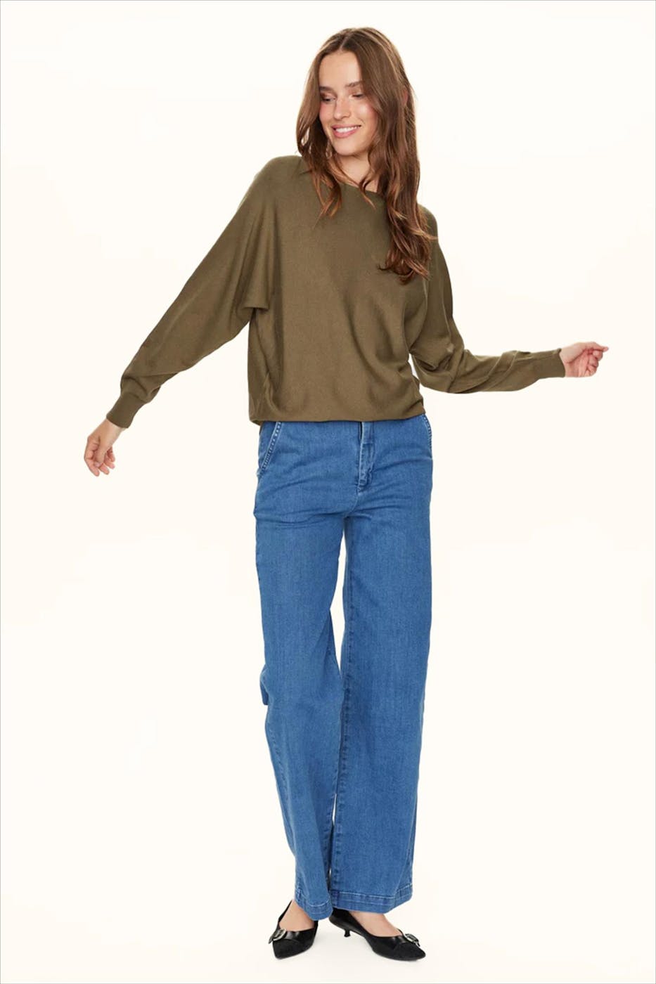 Nümph - Kaki Daya trui