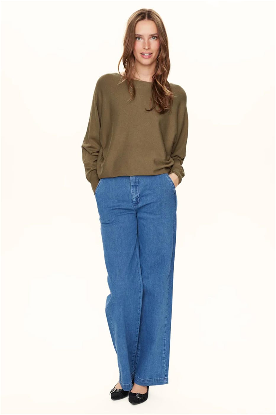 Nümph - Kaki Daya trui