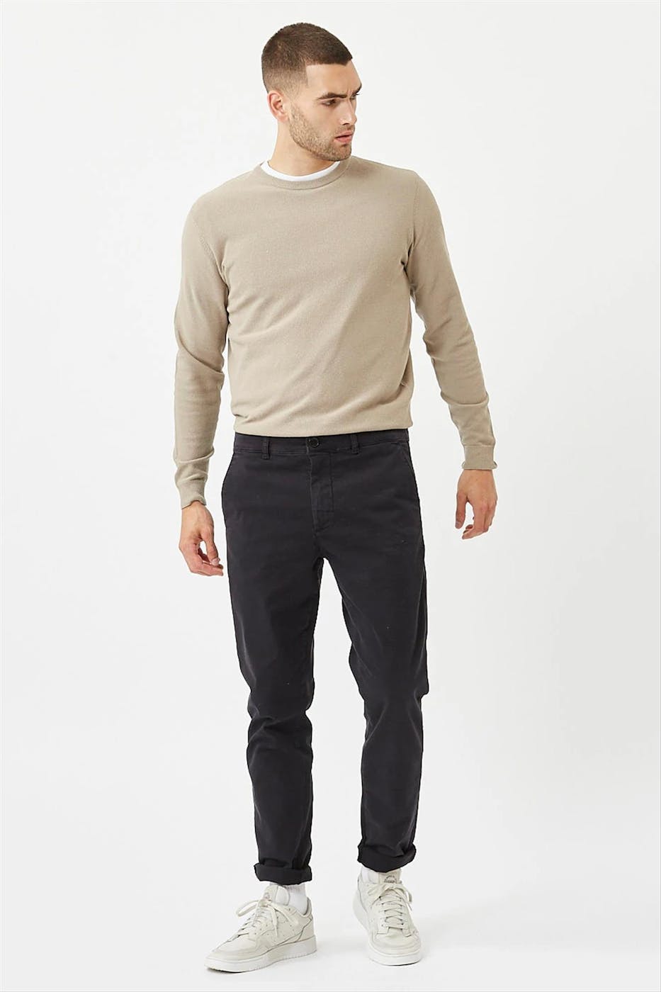 Minimum - Zwarte Darvis slim fit chino