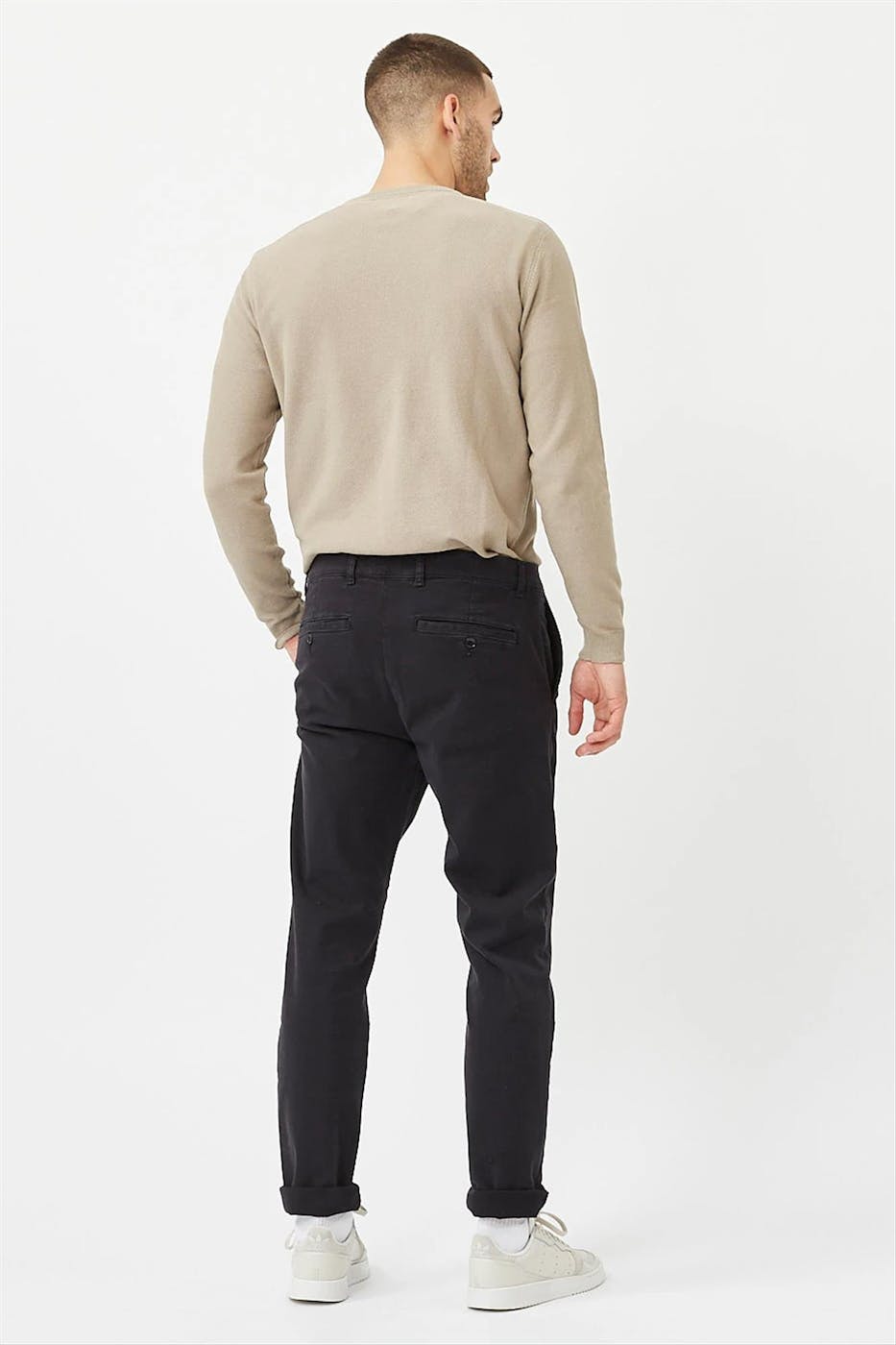 Minimum - Zwarte Darvis slim fit chino