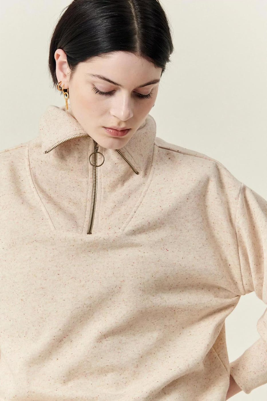 Sessùn - Beige Ellow sweater