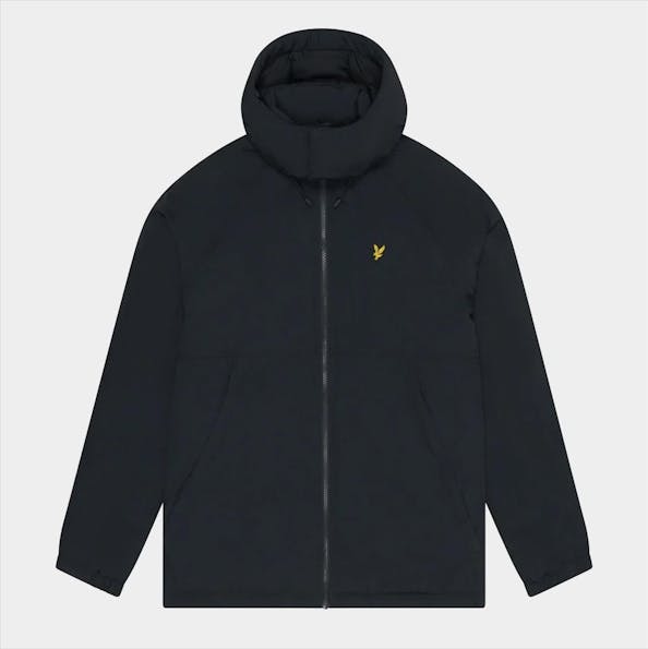 Lyle & Scott - Donkerblauwe Padded pufferjas