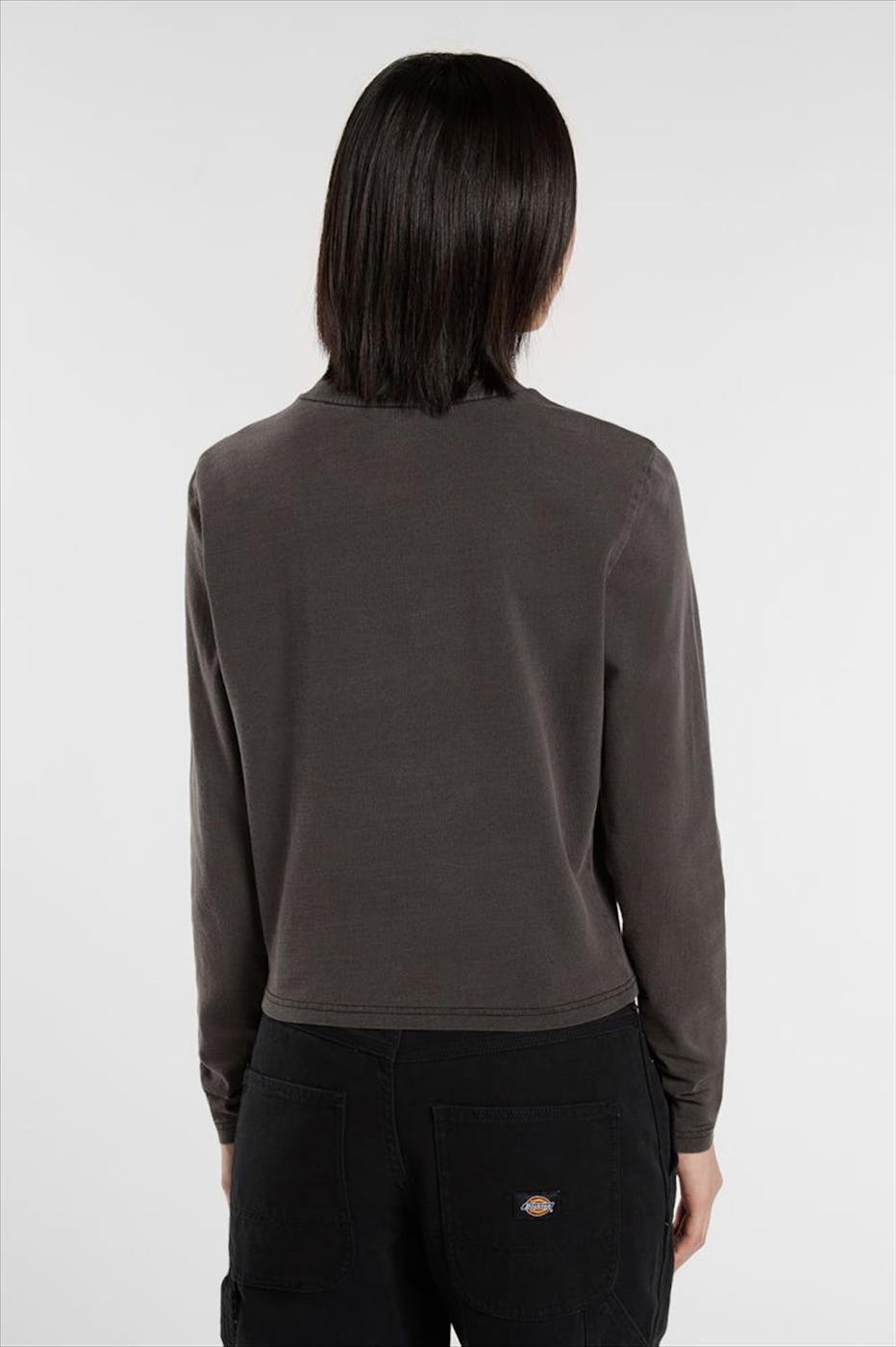Dickies - Donkergrijze Christiana longsleeve
