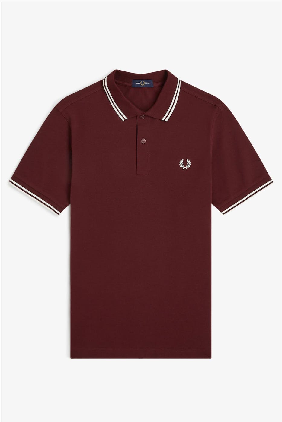Fred Perry - Bordeaux Twin Tipped polo