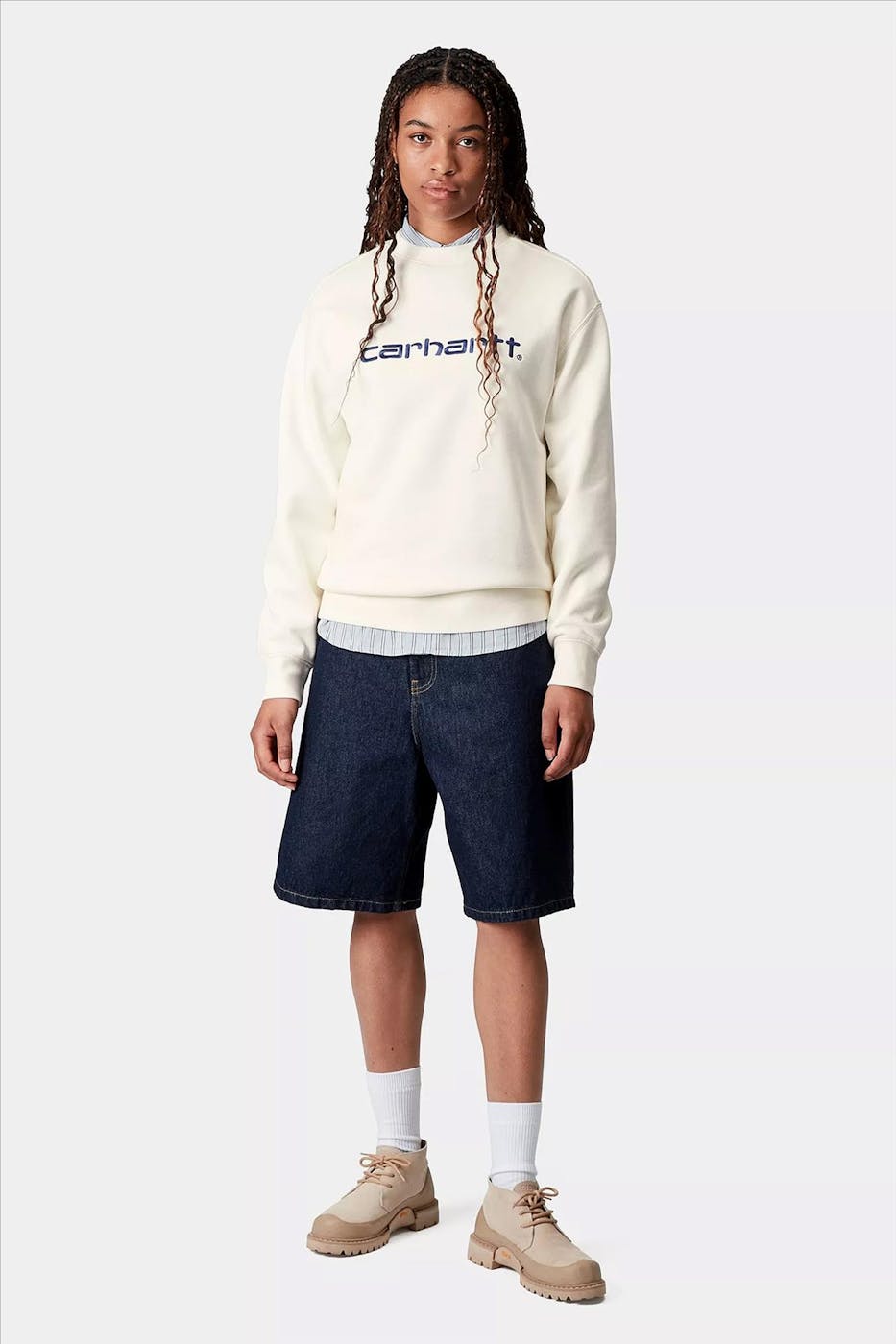 Carhartt WIP - Ecru Carhartt sweater