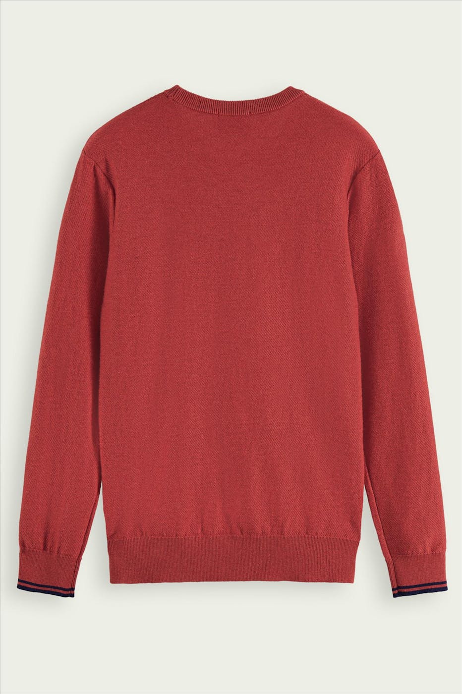 Scotch & Soda - Bordeaux Structured trui