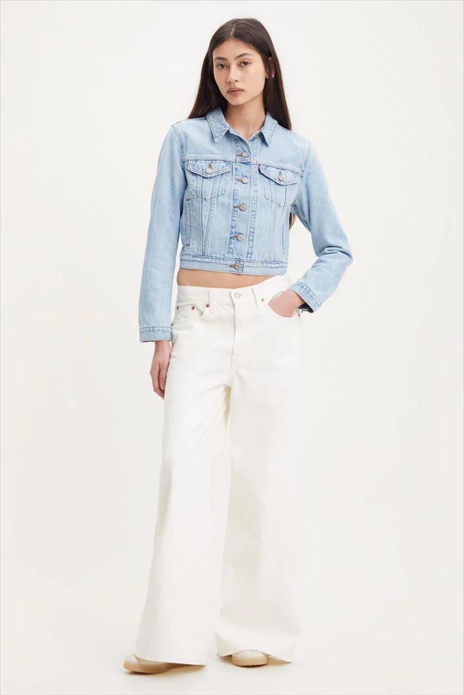 Levi's - Ecru XL Flood jeans