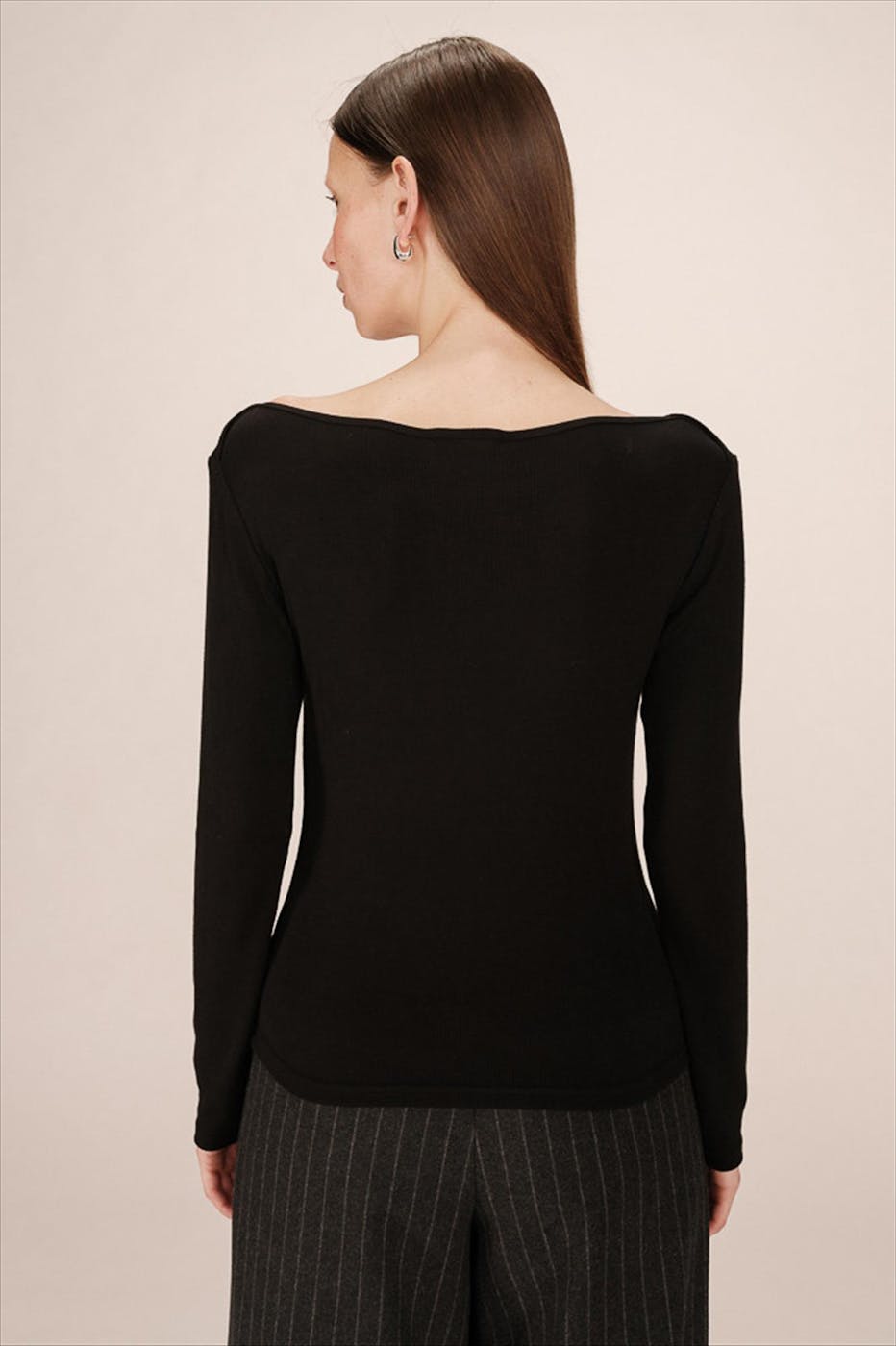 Grace & Mila - Zwarte Stanley longsleeve