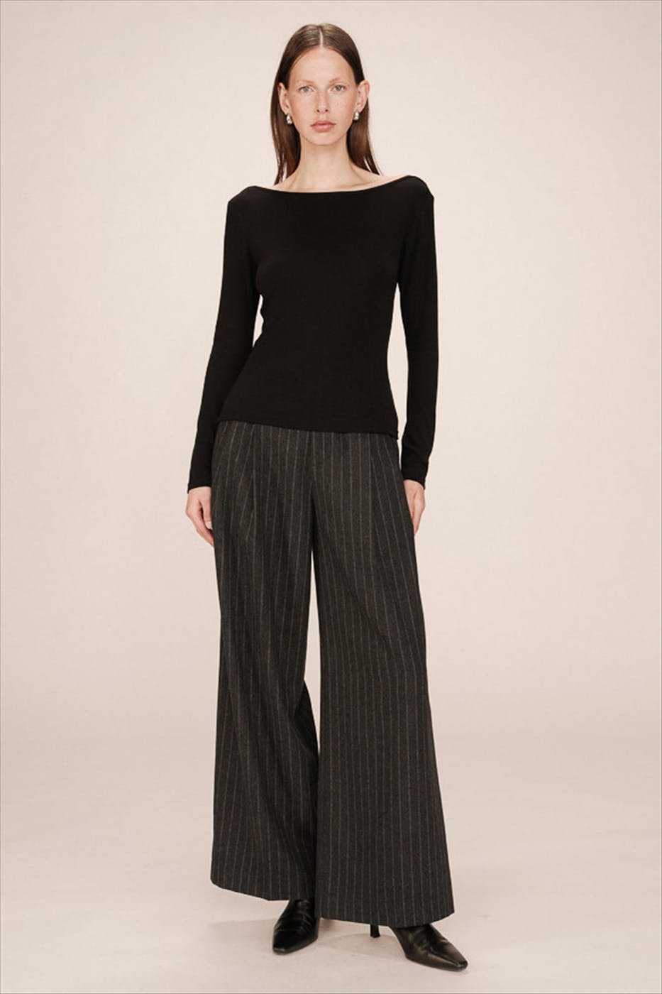 Grace & Mila - Zwarte Stanley longsleeve