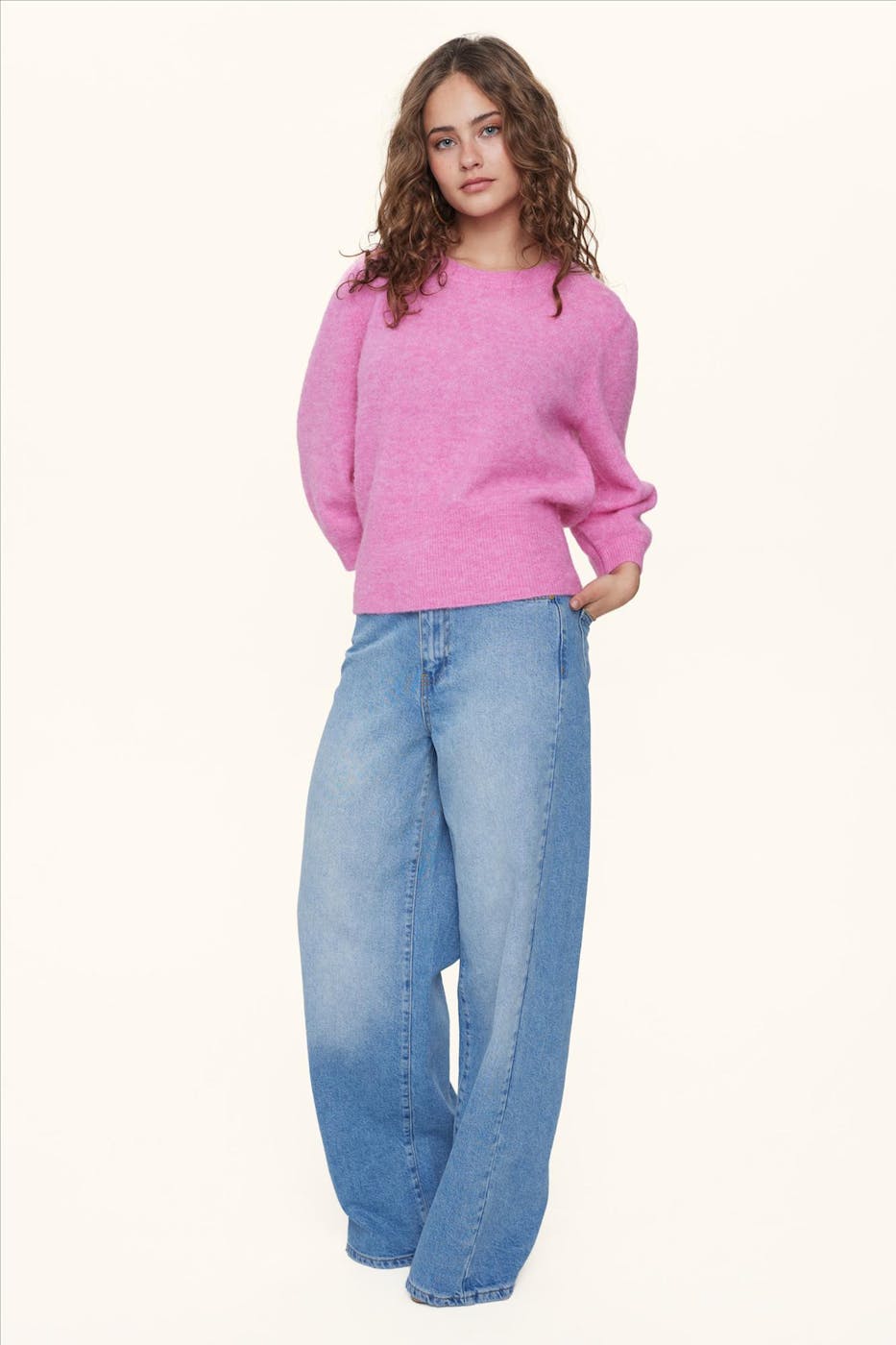 Nümph - Roze Rietta trui