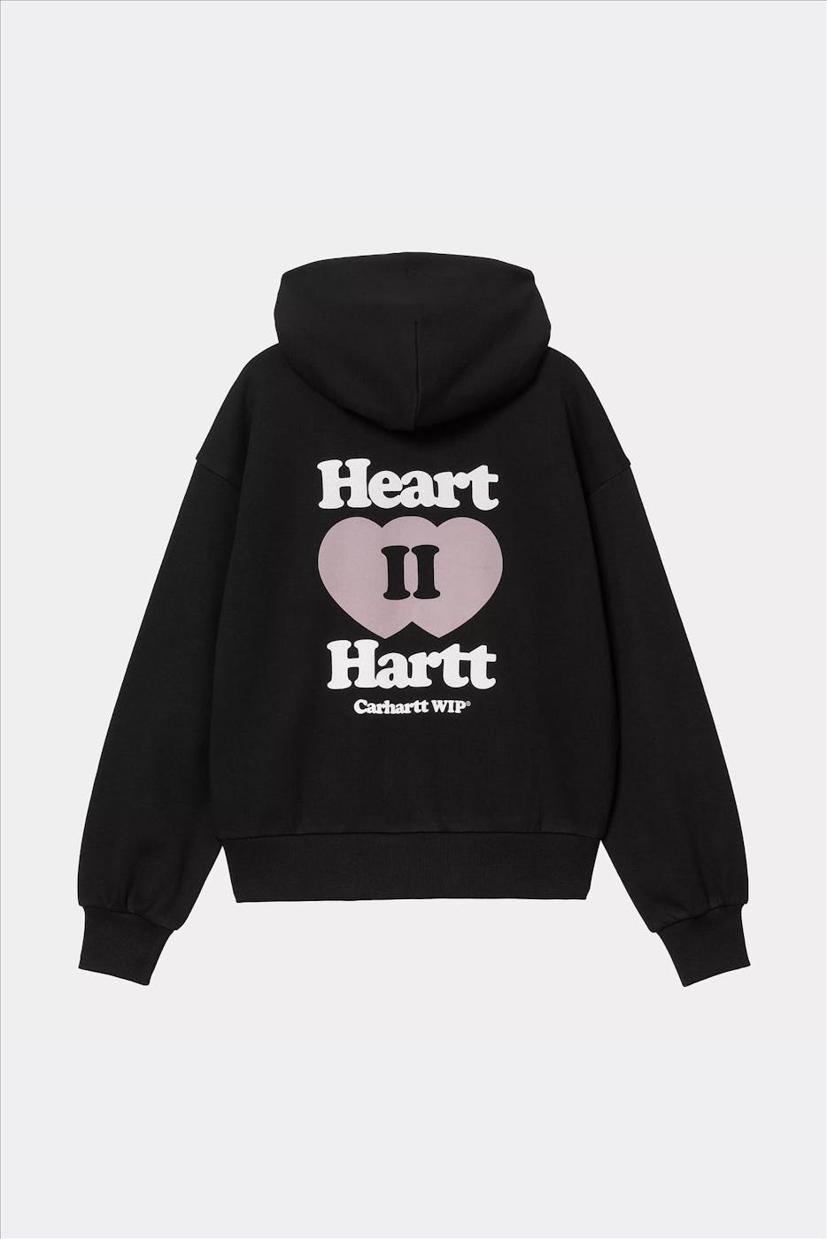 Carhartt WIP - Zwarte Heart II Hartt zip hoodie