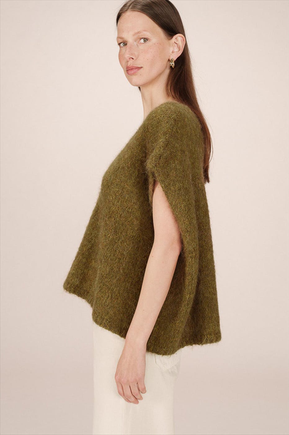Grace & Mila - Olijfgroene Savant cardigan