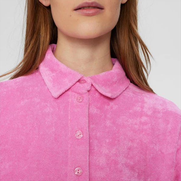 Nümph - Roze Frotte blouse