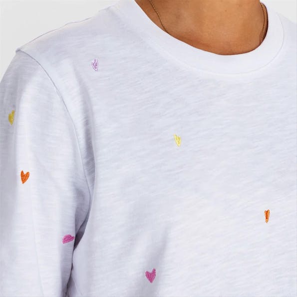 Nümph - Witte Kristin T-shirt