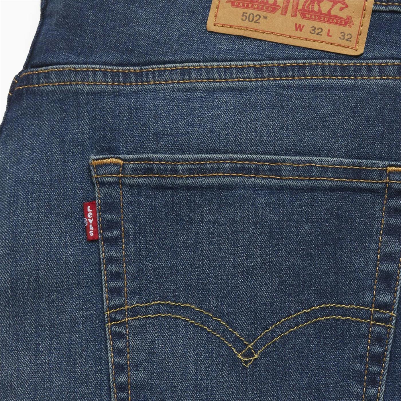 Levi's - Middenblauwe 502 taper jeans